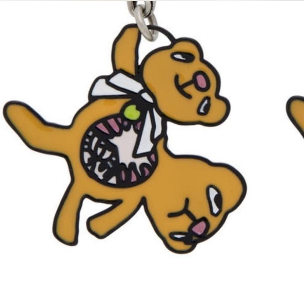 Marc Jacobs Heaven Orange Teddy Single Earring